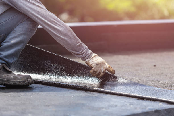 Professional Crawl Space Encapsulation technician working in Ixonia, WI